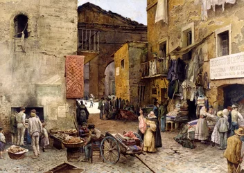 Weg bij de Porticus Octaviae, 1888